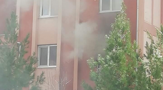 Diyarbakır'da dehşet anları: Evde çıkan yangında bir kadın hayatını kaybetti