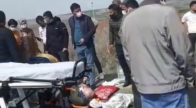 Diyarbakır'da takla atan araçta bulunan 4 kişi ağır yaralandı