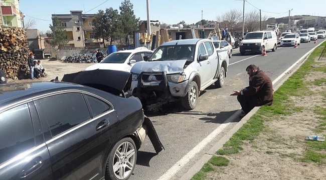 Diyarbakır'da trafik kazası: 1 yaralı