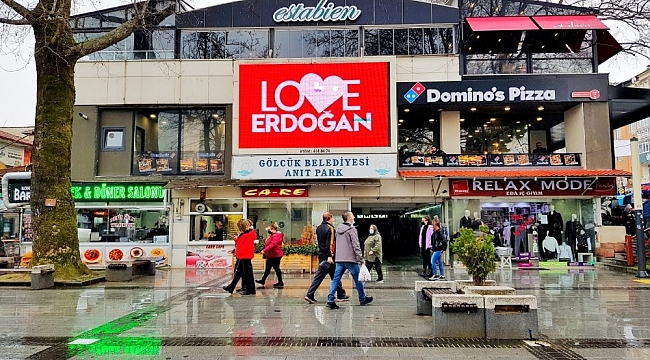 Donanmanın merkezinden "Love Erdoğan" desteği