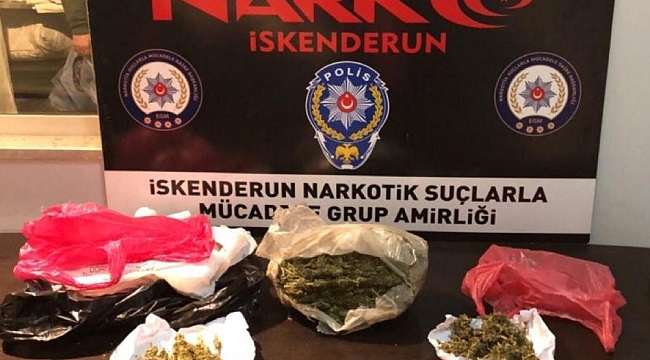 Dörtyol'da uyuşturucu operasyonu: 2 gözaltı