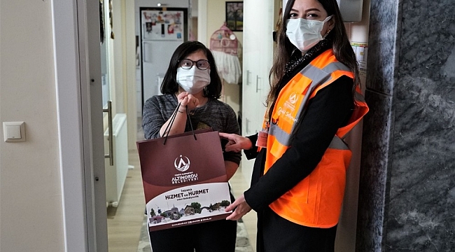 Down sendromlu çocuklara anlamlı ziyaret