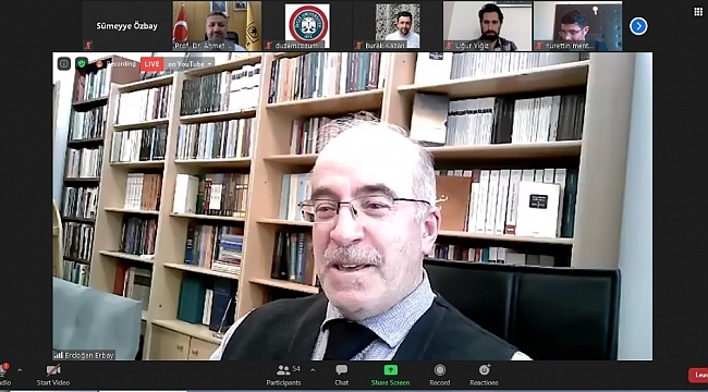 DÜ'de Mehmet Akif ve Süleyman Nazif'te batı medeniyetine bakış konferansı