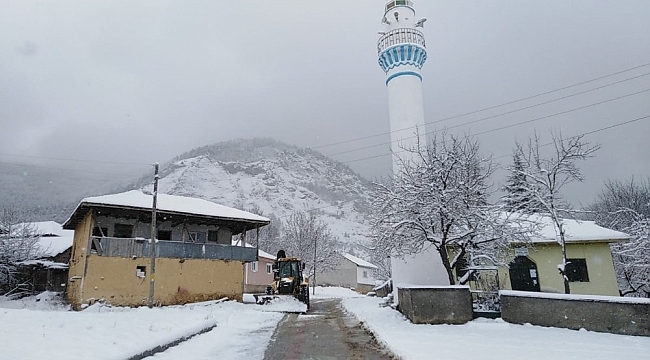 Dumlupınar'da tüm köy yolları açıldı