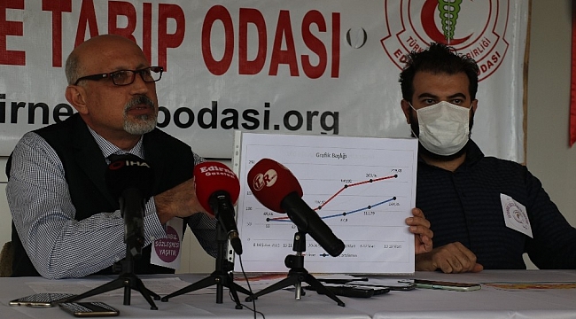 Edirne Tabip Odası'ndan '28 gün tam kapanma' çağrısı