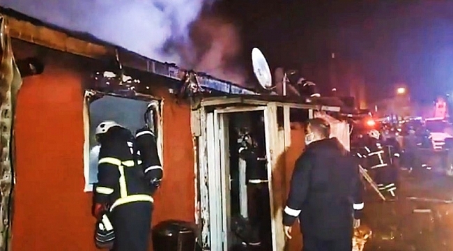 Edirne'de ev yangını