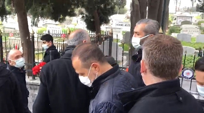 Edirnekapı Şehitliği'nde İmamoğlu'na şok tepki