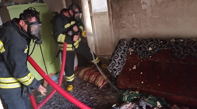 Elektrik kontağından çıkan yangında 1 kişi öldü