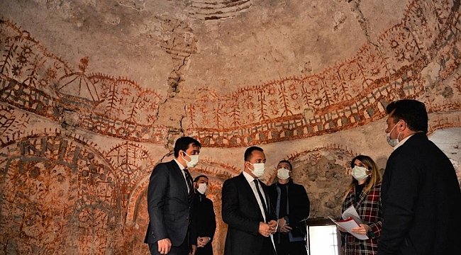 Ertuğrul Gazi'nin yakın arkadaşlarından İsa Sofi'nin Türbesinde inceleme