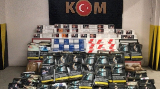 Eskişehir'de kaçak tütün operasyonunda 8 gözaltı