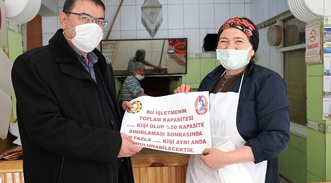 Esnaf Odaları Birliği, esnaflara Covid-19 kuralları ile ilgili bilgilendirme yaptı