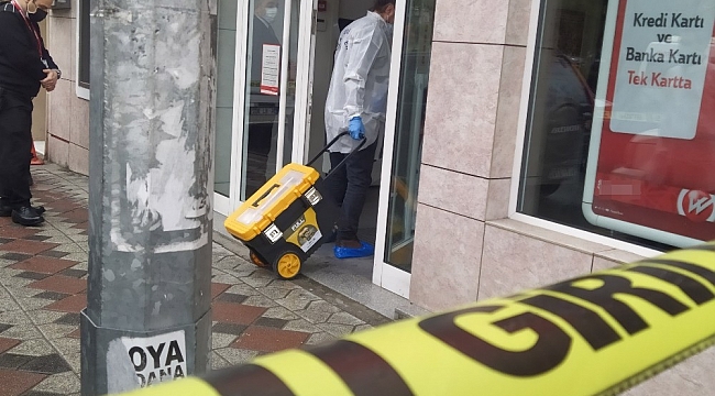 Eyüpsultan'da banka soygunu