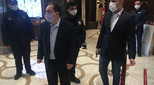 Eyüpsultan'da otellerde normalleşme denetimi