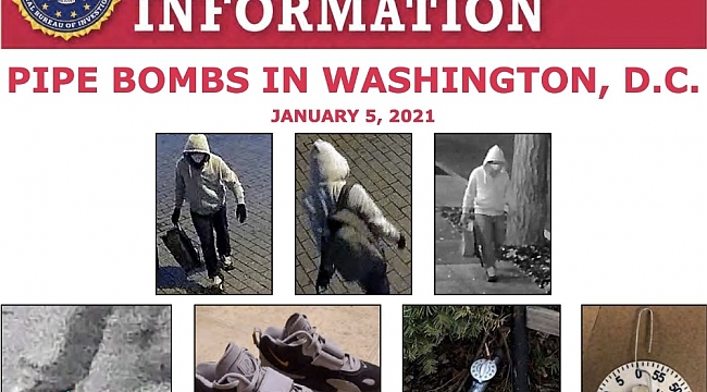 FBI, kanlı Kongre baskını öncesi parti merkezlerine bomba koyan kişinin görüntülerini yayınladı