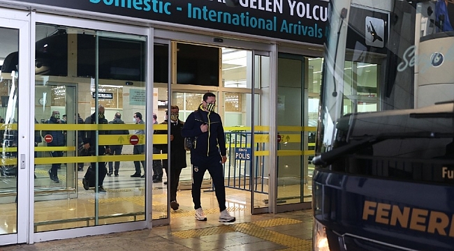 Fenerbahçe kafilesi Konya'ya geldi