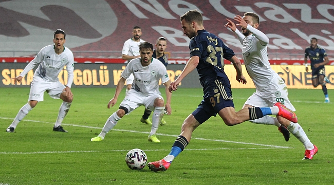 Fenerbahçe Konya'da net kazandı