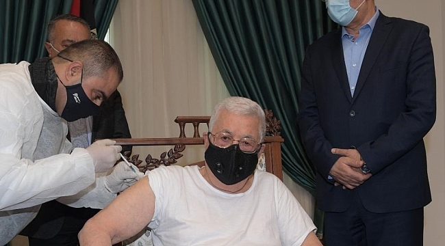Filistin Devlet Başkanı Abbas Covid-19 aşısı oldu