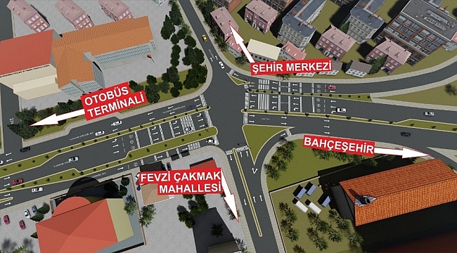 Fiskobirlik kavşağı çözüme kavuşturuluyor