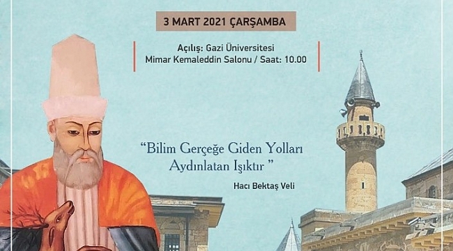 Gazi Üniversitesinden Hacı Bektaş Veli'yi anma sempozyumu