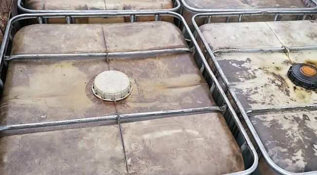 Gaziantep'te 6 ton kaçak akaryakıtla 125 bin makaron ele geçirildi