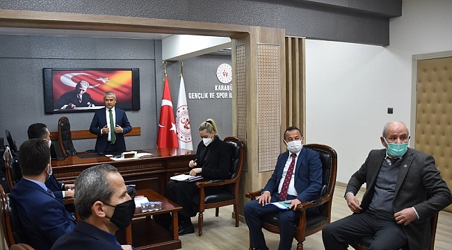 Gençlik Ve Spor Bakanlığı Daire Başkanları Karabük'te