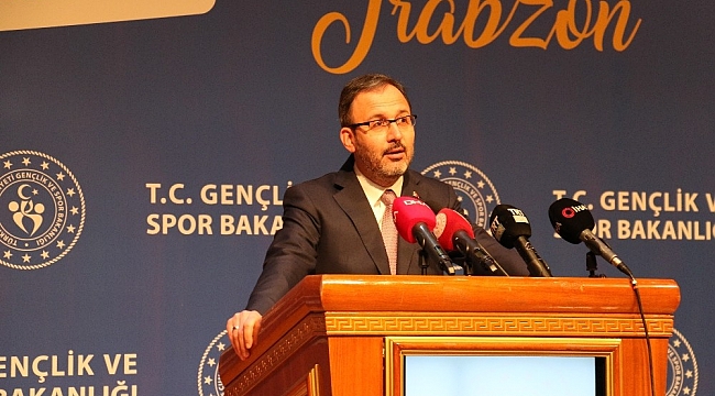 Gençlik ve Spor Bakanlığı'ndan Trabzon'a 'Gençlik ve Spor Yatırımları'