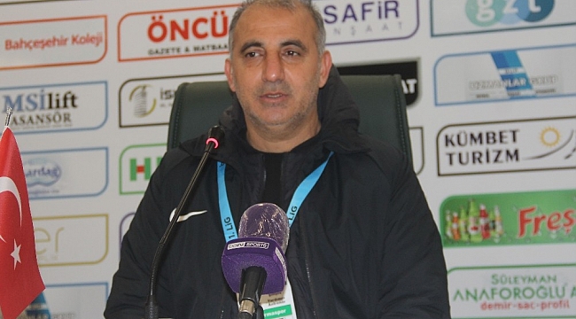 Giresunspor - Bandırmaspor maçının ardından