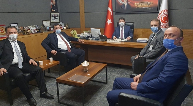 GMİS Genel Sekreteri Kaya Tunç'u ziyaret etti
