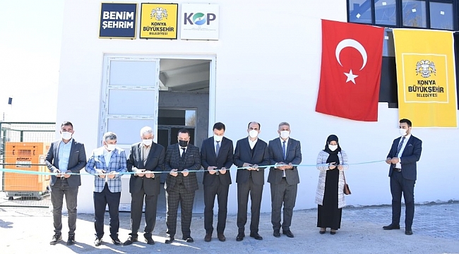 Güneysınır'da lavanta damıtma tesisi açıldı