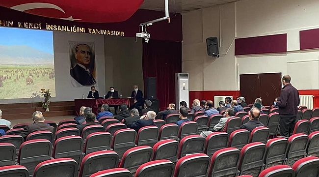 Güroymak'ta 'manda sütü ve süt ürünlerinin değerlendirilmesi' toplantısı