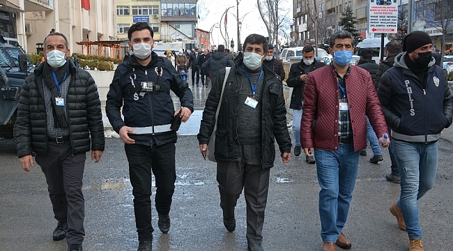 Hakkari'de korona ile mücadele seferberliği