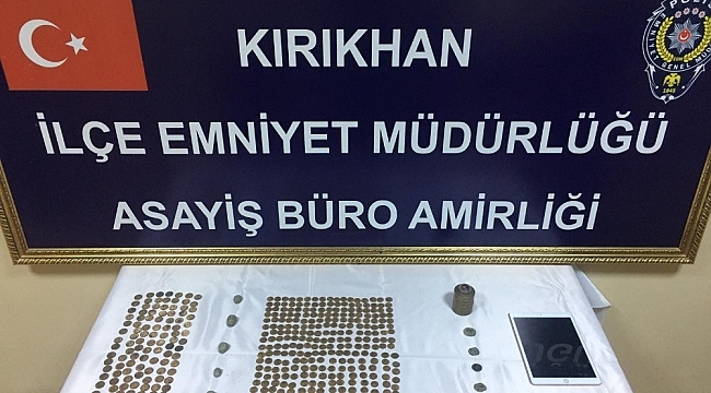 Hatay'da tarihi eser operasyonu