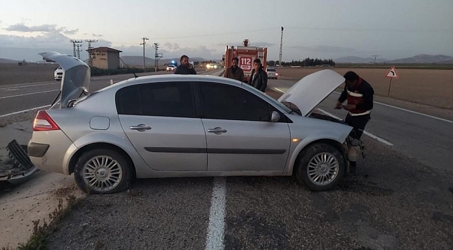 Hatay'da trafik kazası: 1 yaralı