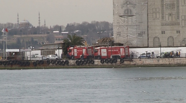 Haydarpaşa Garı'nda korkutan atölye yangını