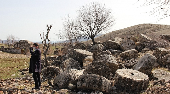 Heron kutsal alanı yivli sütunları ile gizemini koruyor