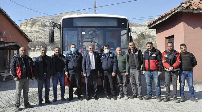 İBB, Sivas'ın Gürün belediyesine otobüs hediye etti