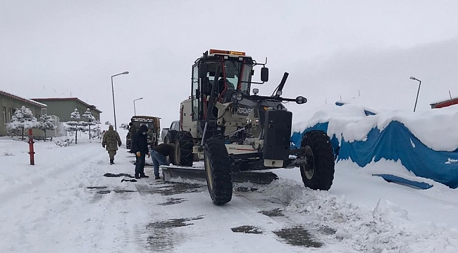 Iğdır'da 27 köy yolu ulaşıma kapandı