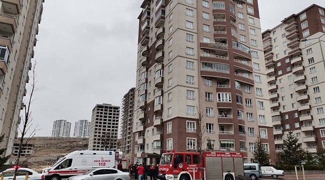 İkamette çıkan yangın korkuttu