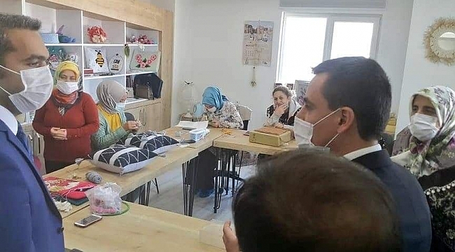 İki ilçe kadın kooperatifi arasında işbirliği