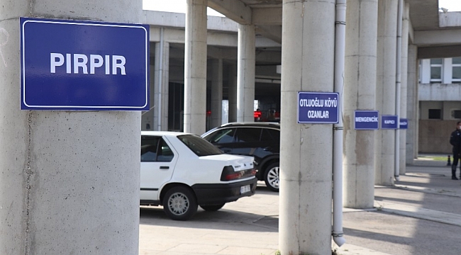 İlçe araçlarına terminalde yer gösterildi