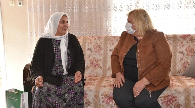 İlk kadın belediye başkanı ile ilk kadın muhtar buluştu