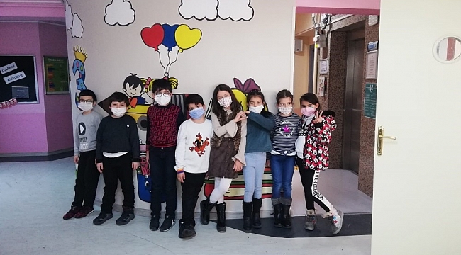 İnci Kolejinde yüz yüze eğitim heyecanı
