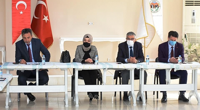 İnönü'de 2021 yılı sulama sezonu öncesi bilgilendirme toplantısı yapıldı