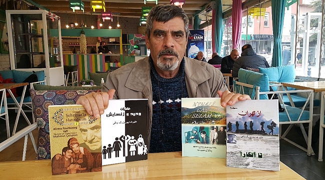 İranlı Ali Vafi'nin pandemi döneminde yazdığı 4 şiir ve hatıra romanı kitabı yayımlandı