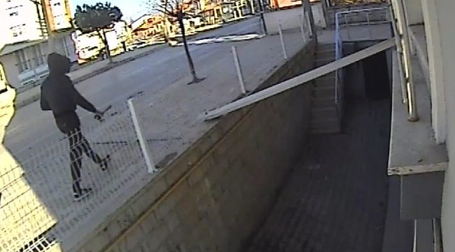 Isparta'da evlere dadanan siyah kapüşonlu hırsız yakalandı