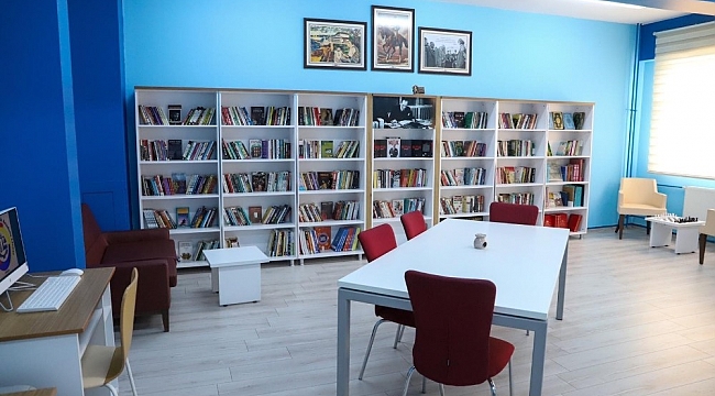 Isparta'da meslek liselerinin kütüphaneleri modern hale getiriliyor