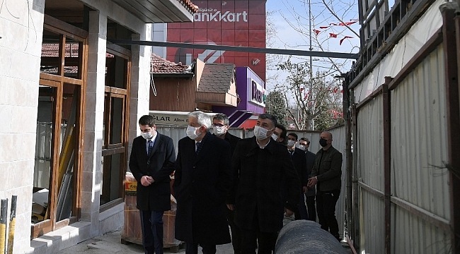 Isparta'da Tarihi Üzüm Çarşısı'nın ilk adasının restorasyonunda sona gelindi