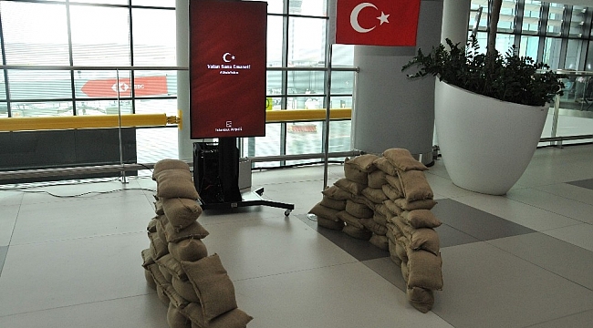 İstanbul Havalimanı'nda Çanakkale Zaferi için özel proje