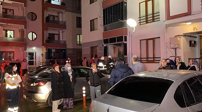 İtfaiyeyi gören kısıtlamayı unutup sokağa çıktı