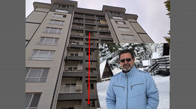 İzmir'de 6. kattan düşen akademisyen hayatını kaybetti